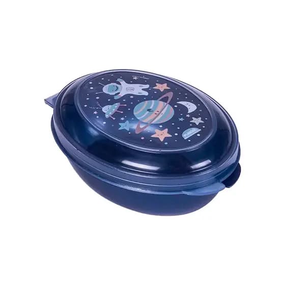 Saboneteira 180ml Higiene Lavagem Organização Personagens Infantil Astronauta - Plasútil - 4039