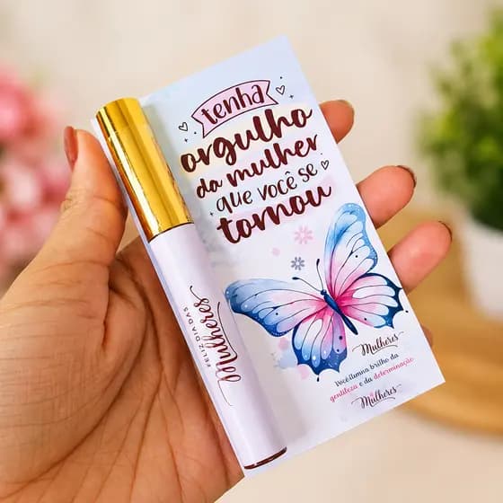 10 Lip Gloss Labial Personalizado para Empresas Dia da Mulher