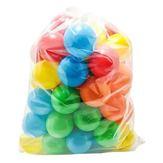 Bolinha De Piscina Infantil 25 Unidades Coloridas