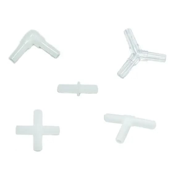 Kit 20 Conexao Reta L Tee ...4 Mm Aquario / Hidroponia