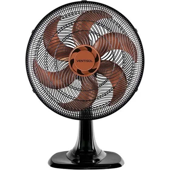 Ventilador de Mesa Oscilante, Turbo 6 Pás Premium, 50cm, Ventisol