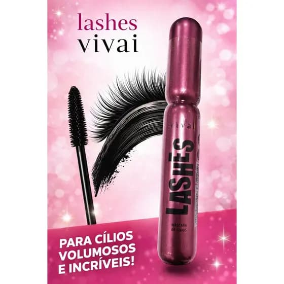 Mascara de Cilios Lashes - Vivai