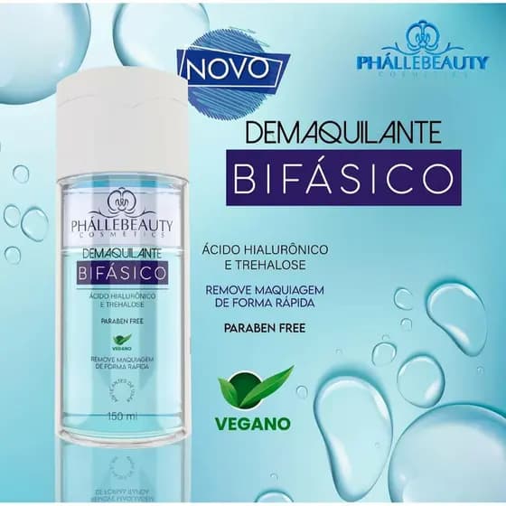 Demaquilante Bifásico - Phallebeauty