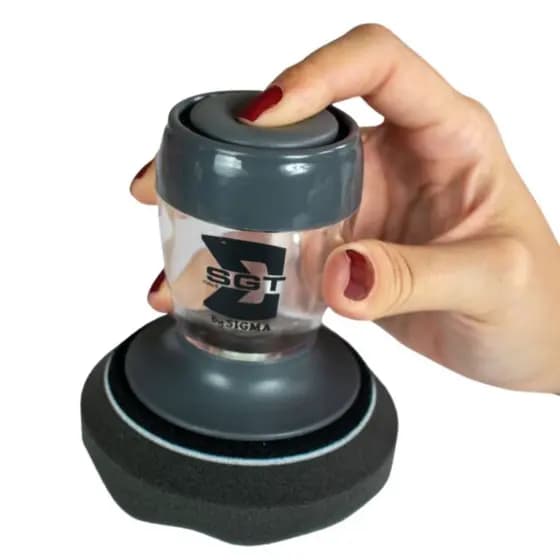 Aplicador Com Dispenser E Espuma P/ Pneu Pretinho E Produtos