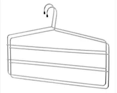 Cabides Calceiro Triplo Cromado Social Calças Camisas Terno Guarda Roupa Jaquetas Bermudas Camisetas
