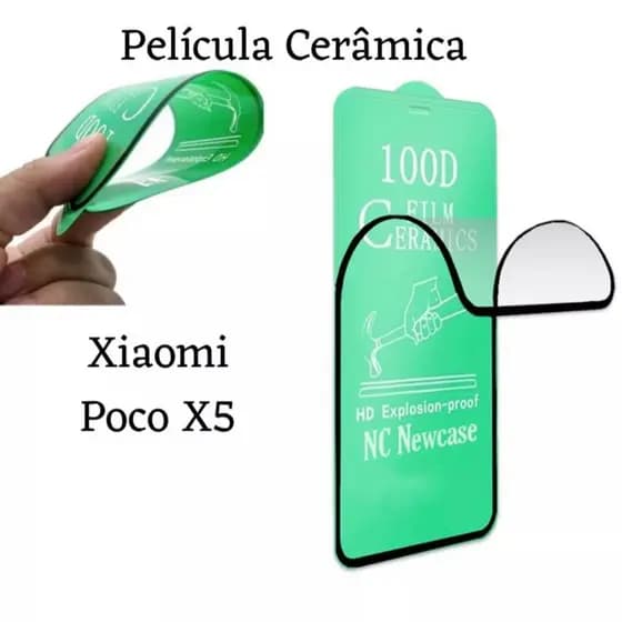 Película Cerâmica 3D Hidrogel Flexível Para Xiaomi Poco X5