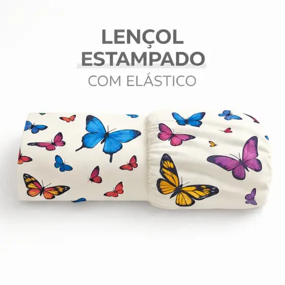 LENÇOL Avulso ESTAMPADO COM ELASTICO CASAL QUEEN KING TOQUE MACIO