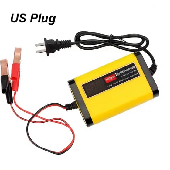 Carregador De Bateria Portátil 2a Amperes 12v Volts Digital