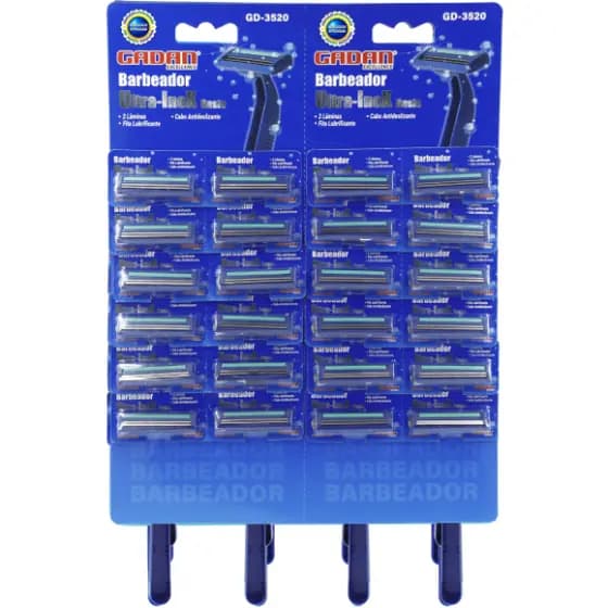Barbeador Descartável Ultra Inox Basic 24 Unidades GD 3520