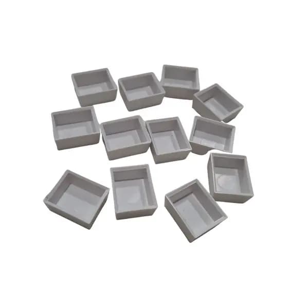 Mini Forma Aquarela Vazia Keramik Half Pan Pacote 12 Unidades