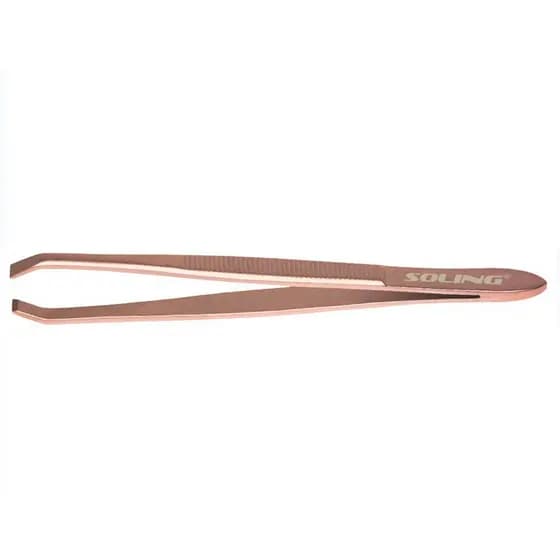 Pinca de Depilação Soling 9cm Rose Gold