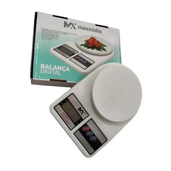 Balança De Cozinha Digital 10Kg Maxmidia