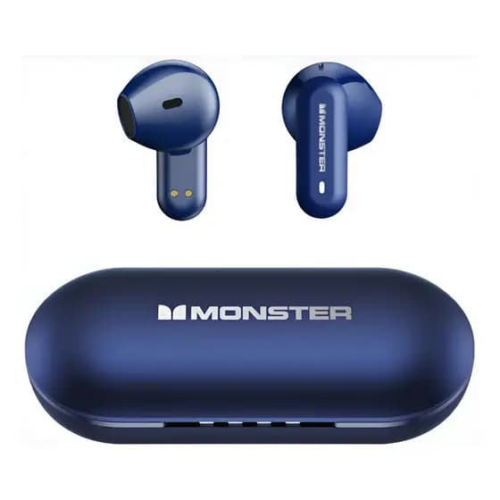 Fone de Ouvido Bluetooth Monster XKT25 Sem Fio TWS Touch Microfone com Estojo