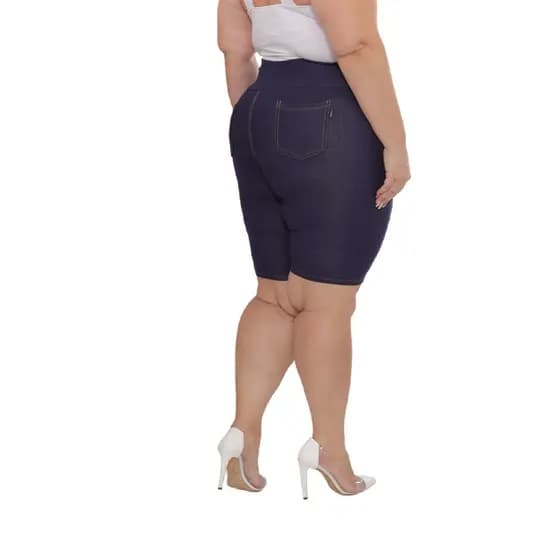 Bermuda Jeans Cotton Plus Size