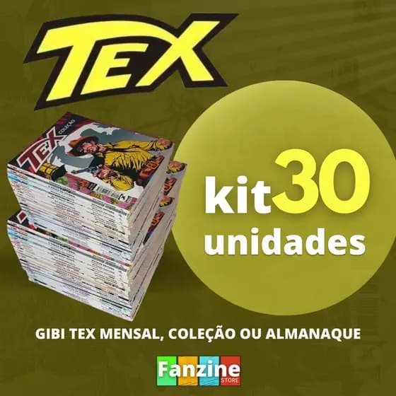 Kit 30 Hqs Gibi Tex Mensal, Coleção Ou Almanaque
