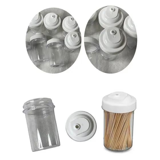 Saleiro ou Paliteiro Porta Sal Saleiro para Restaurante Lanchonete Porta Palitos de Dente para Mesa