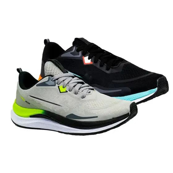 Kit 2 Pares Tênis Masculino Esportivo Free Run