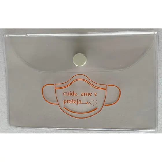 Porta Mascara Facial Com Tampa E Botão Kit 4 Unidades lançamento