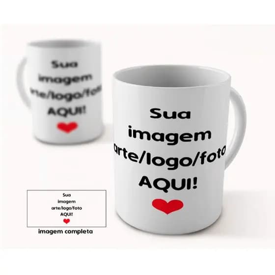 Caneca Personalizada, escolha a sua arte, caneca divertida, caneca cerâmica, polímero