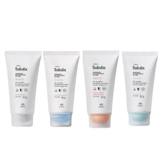 Desodorante Antitranspirante Em Creme Natura TodoDia Erva Doce 80g