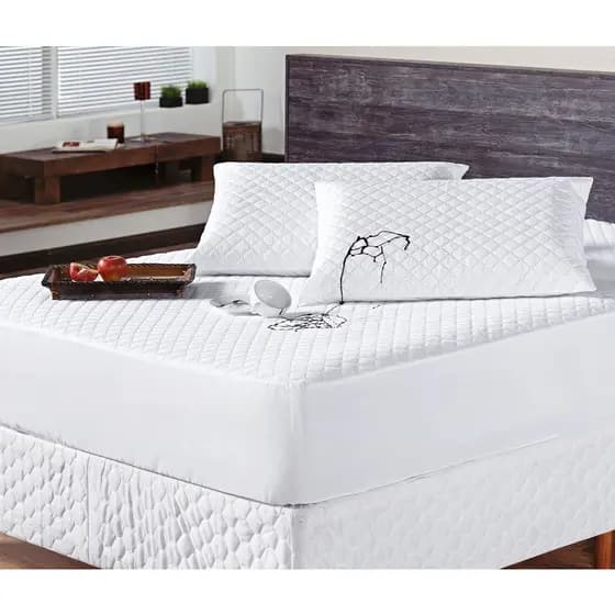 Protetor para Colchão Casal King Impermeável Matelado - Branco