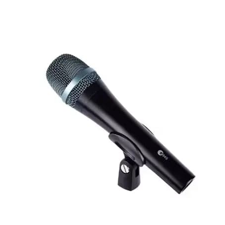 Microfone com fio e945, dinâmico, versatilidade de qualidade profissional para apresentações ao vivo e gravação
