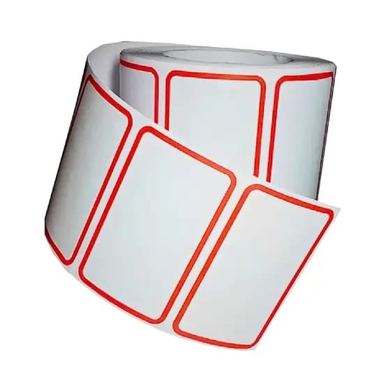 Rolo Etiqueta Adesiva N7 50cm X 30Mm Multiuso Preço Anotação Mercado Unidade