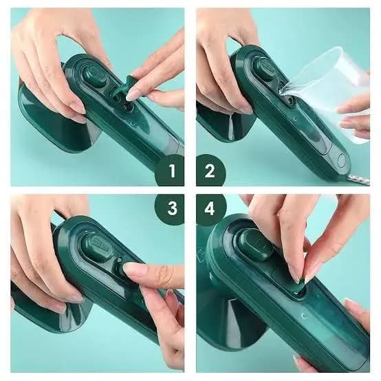 Mini Ferro Portátil Bivolt a Vapor - Iron