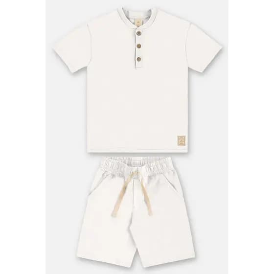 Conjunto com Camiseta e Bermuda Up Baby