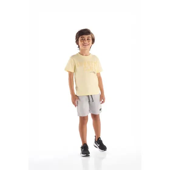Camiseta Infantil em Algodão Quimby