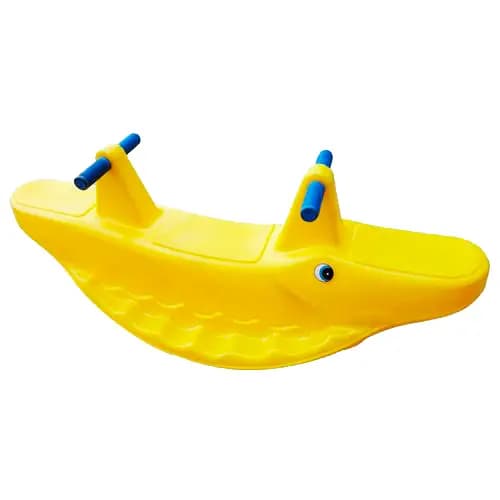 Gangorra Jacaré 2 Lugares – Brinquedo Infantil para Creches e Playgrounds