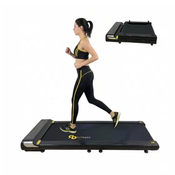 Esteira Elétrica Portátil Dobrável Ergométrica RB Fitness Corrida Caminhada COMPACTA