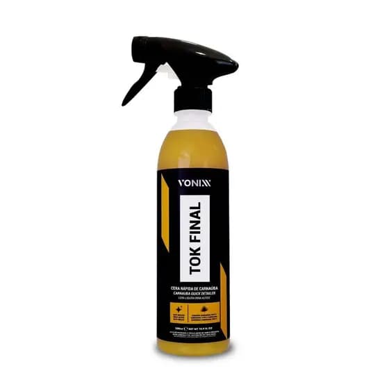 Cera Líquida Carnaúba Tok Final Vonixx 500ml Brilho Proteção