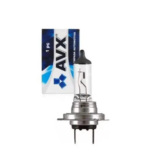 LAMPADA FAROL ALTO E BAIXO JUNTO H4 12V 60/55W AVX-12253 - AVX ORIGINAL HALÓGENA