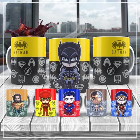 Caneca Liga da Justiça