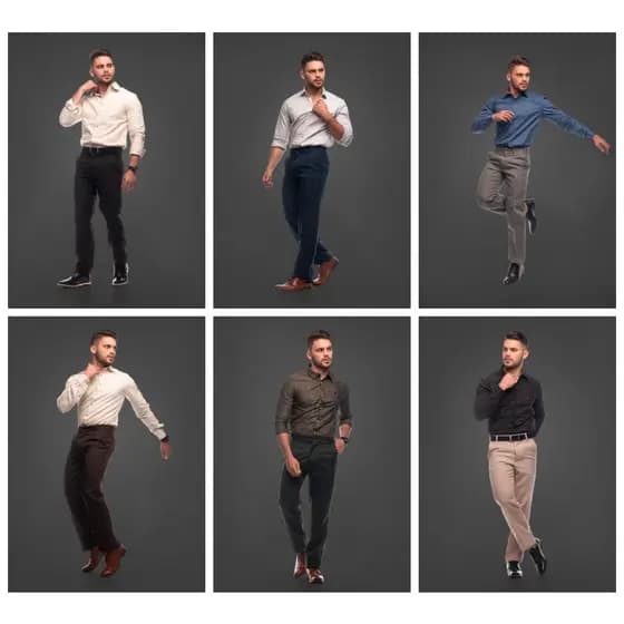 Calça Social Masculina Oxford Modelagem Clássica