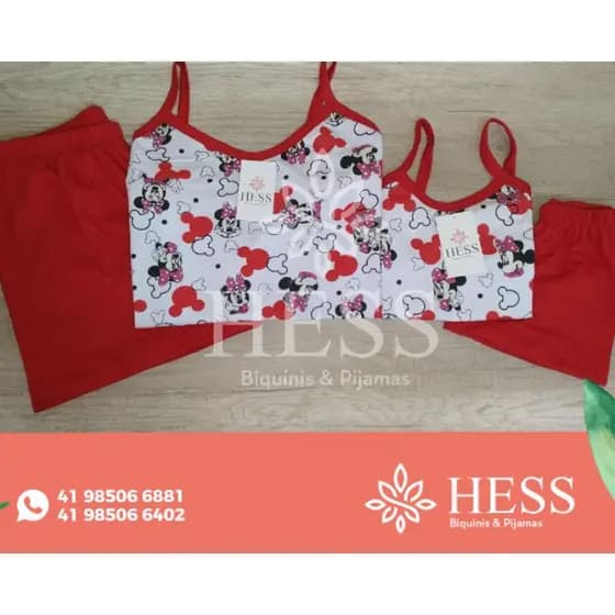 Pijama Tal Mãe Tal Filha /pijama De Verão /pijama Curto /pijama Malha Algodão