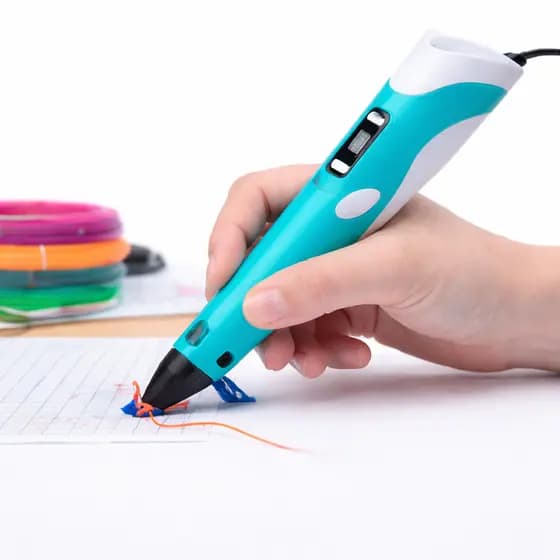 Caneta 3D Infantil Impressora Profissional + Refil + USB