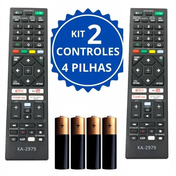 Controle Tv Led Sny Sony Bravia Kdl-32r435b 40r485b 48r485b