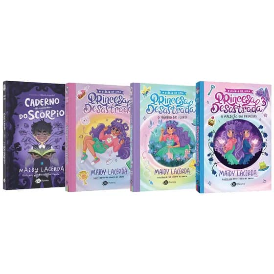 Coleção O diário de uma princesa desastrada - 3 volumes + O caderno de maldades do Scorpio V 01