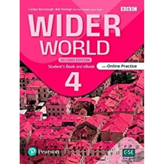Wider World 4 Students Book With Online Practice Ebook British English 2Nd Ed