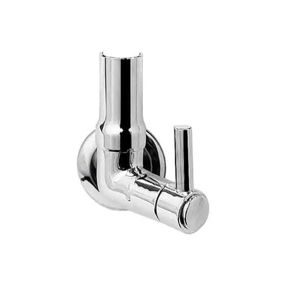Corpo Torneira Parede 1/4 volta metal Cromado S/ Cano