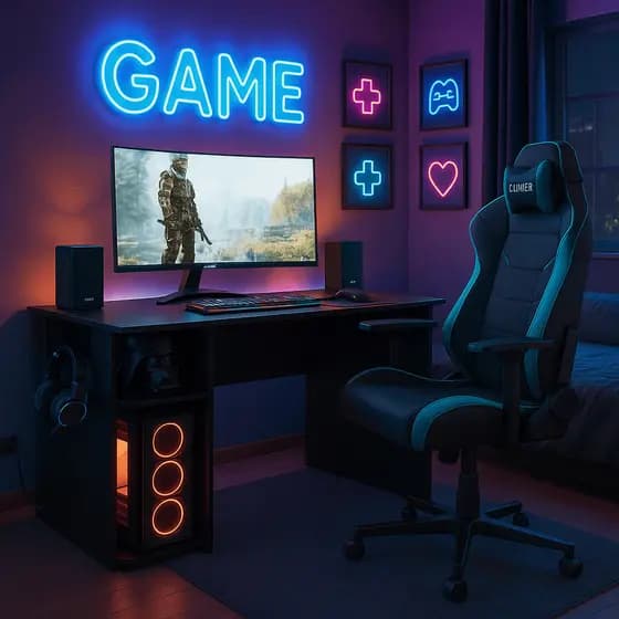 Mesa Escrivaninha Computador Gamer Escritorio