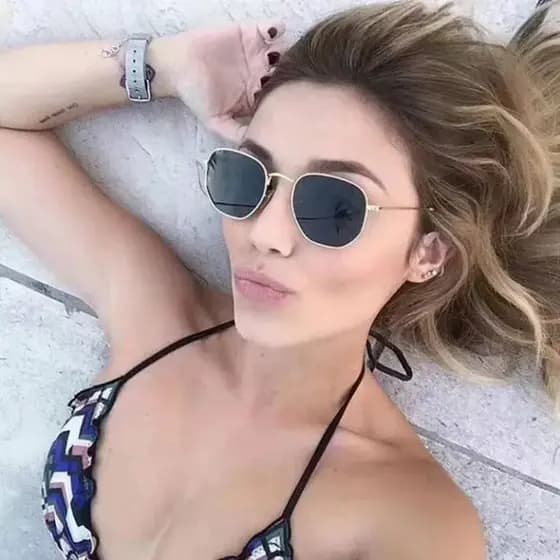 Óculos de Sol HEXÁGONAL Hype Moda Feminino Masculino Envio Rápido Promocao TOP