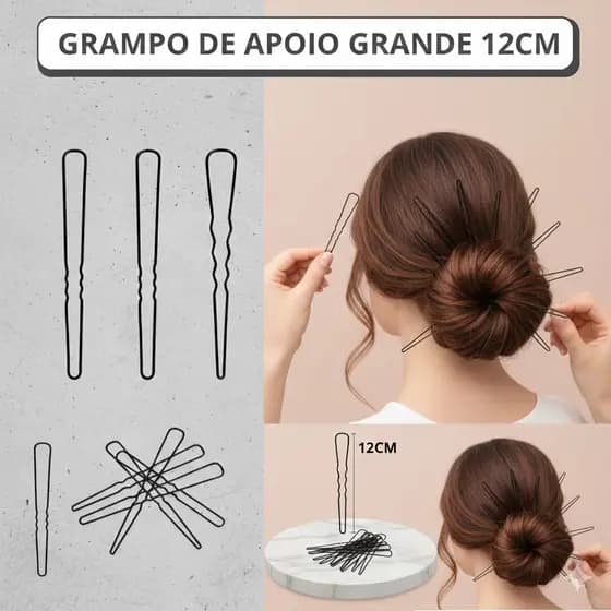 GRAMPO DE MARCAÇÃO 12 CM PRETO