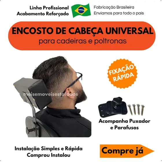 suporte apoio de cabeça universal cabeleireiro escritório maquiagem designer sombracelhas barbeiro