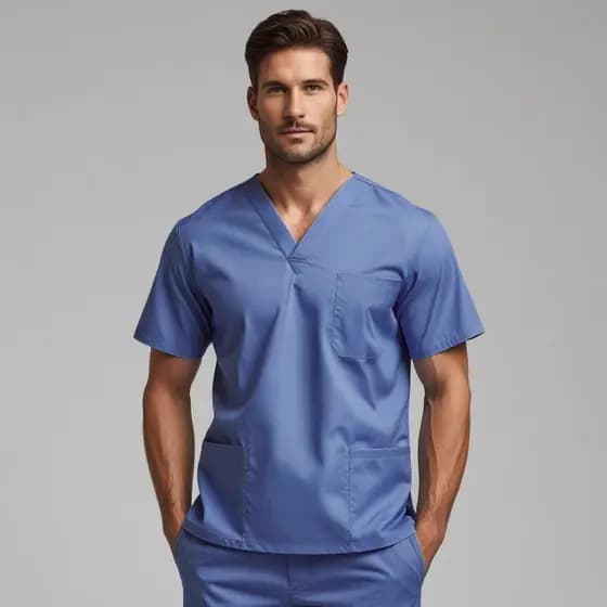 Pijama Cirúrgico Masculino Plus Size Algodão - G2 G3 G4 G5