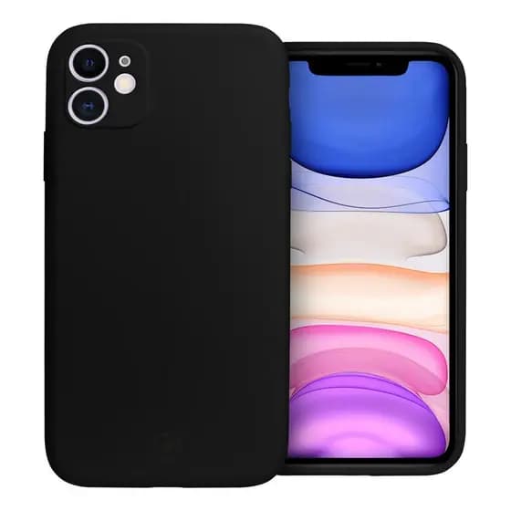 Capa Case Capinha Capinha Silicone Premium Para iPhone - Preta Ou Rosa