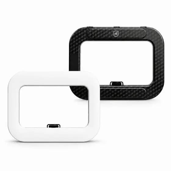 Gshield Ring Light LED Portátil Multifuncional 3 Suportes para Sapata, 240 LEDs, Suporte Integrado para Celular, Victus
