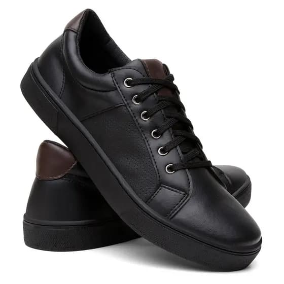 Sapatenis Masculino Eco Conforto Duplo Direto da Fabrica SchuhStore